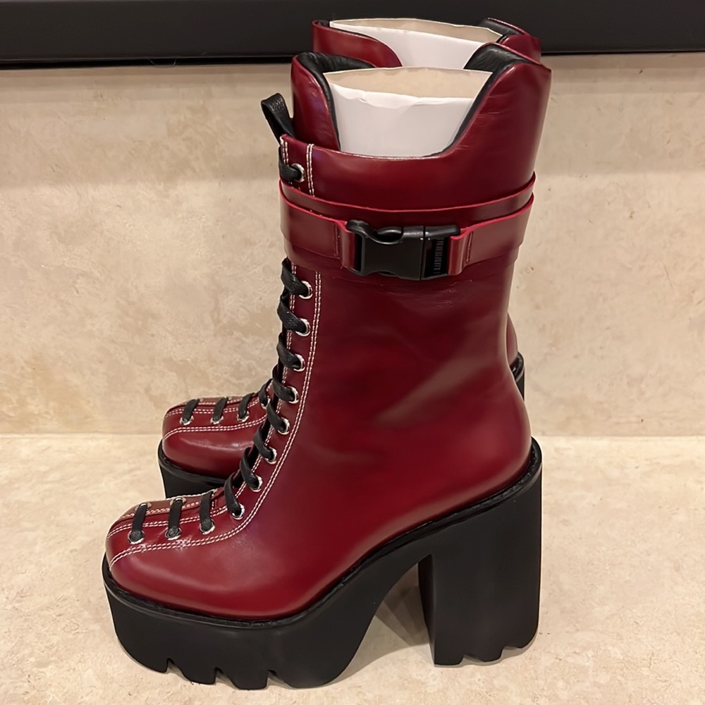 Jeffrey Campbell Viking Platform Lace-Up Boot - Picture 5 of 10